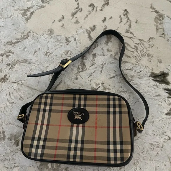 VINTAGE Nova Check Burberry Camera Bag - Picture 14 of 16